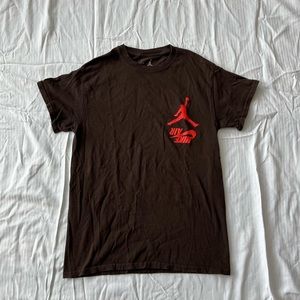 Cactus Jack by Travis Scott x Air Jordan Highest T-Shirt 'Brown'
